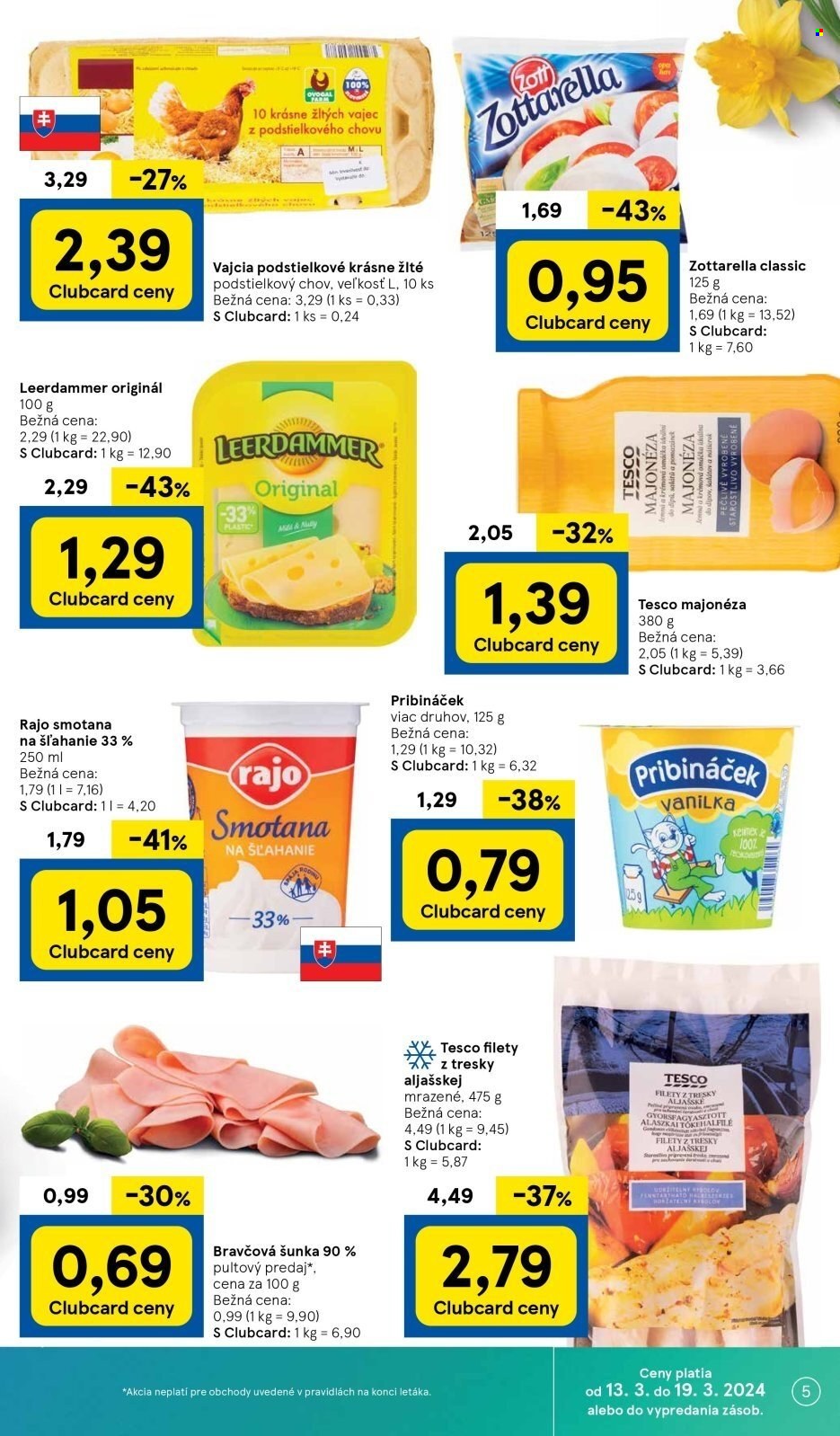 Leták TESCO - 13.3.2024 - 19.3.2024. Strana 5
