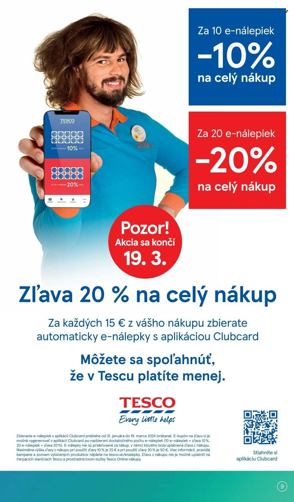Leták TESCO - 13.3.2024 - 19.3.2024. Strana 9