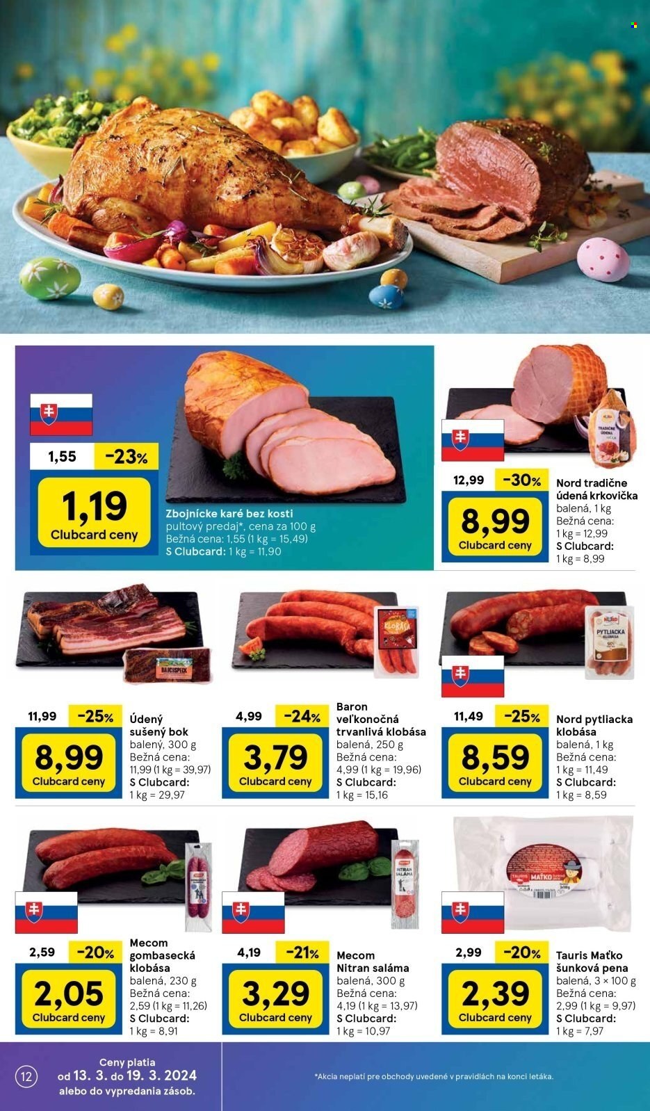 Leták TESCO - 13.3.2024 - 19.3.2024. Strana 12