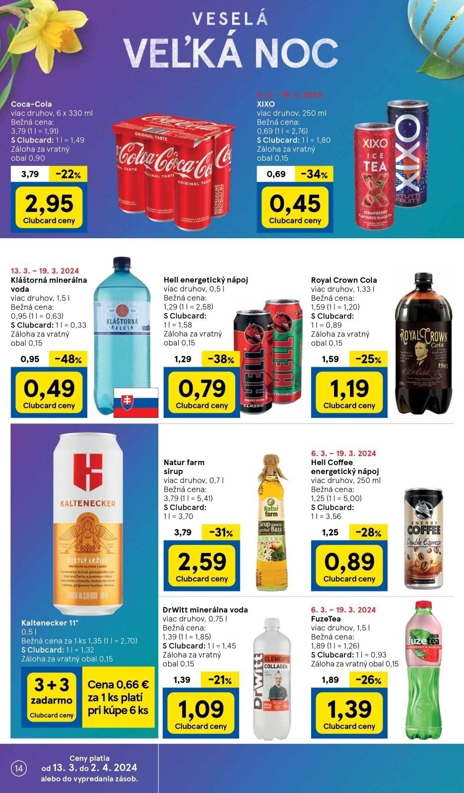 Leták TESCO - 13.3.2024 - 19.3.2024. Strana 14