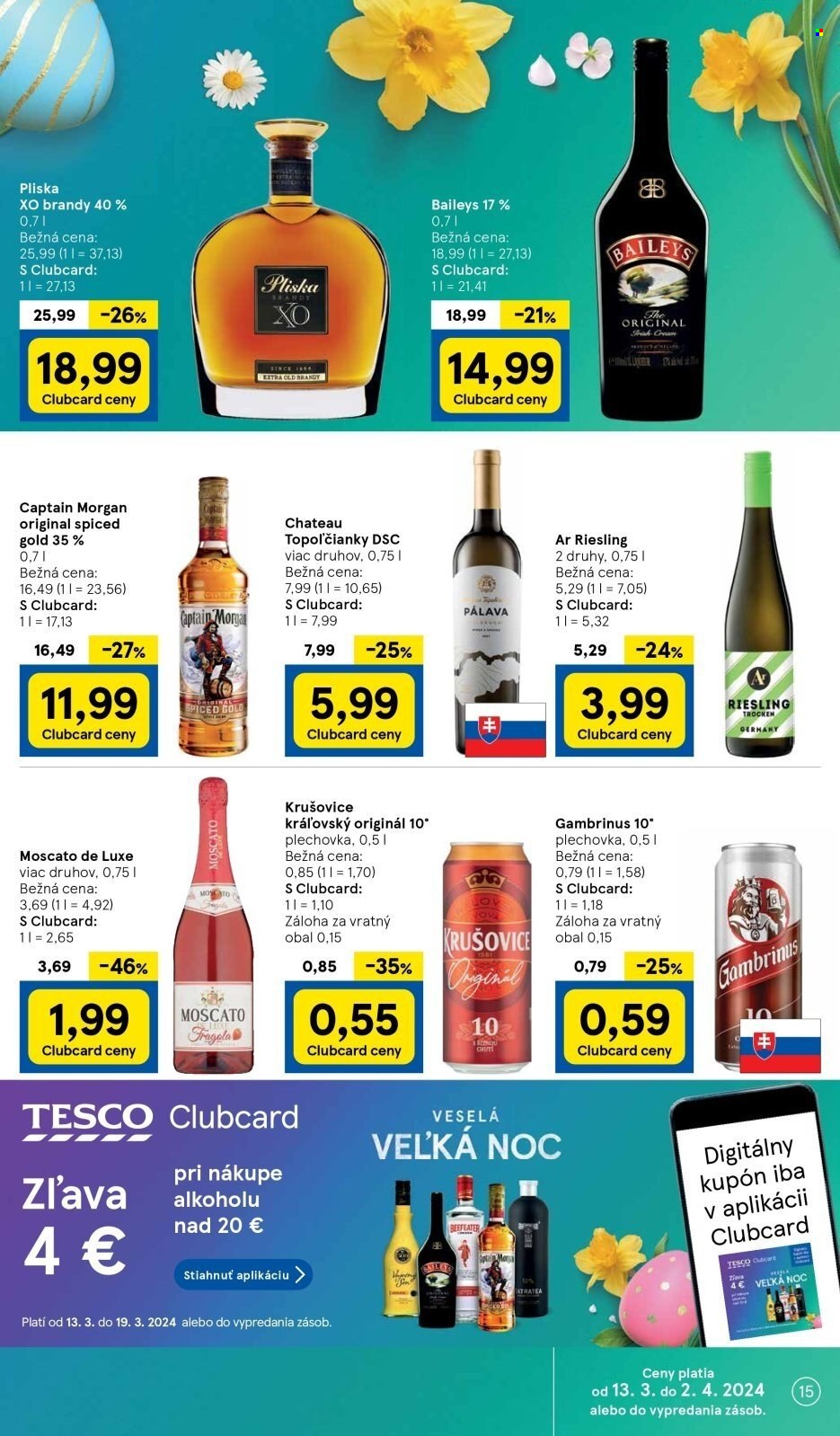 Leták TESCO - 13.3.2024 - 19.3.2024. Strana 15