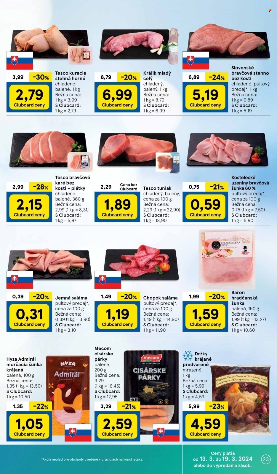 Leták TESCO - 13.3.2024 - 19.3.2024. Strana 23