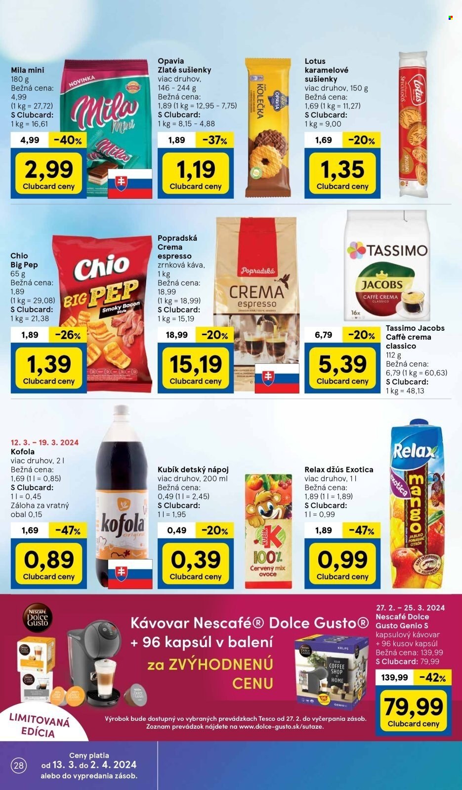 Leták TESCO - 13.3.2024 - 19.3.2024. Strana 28