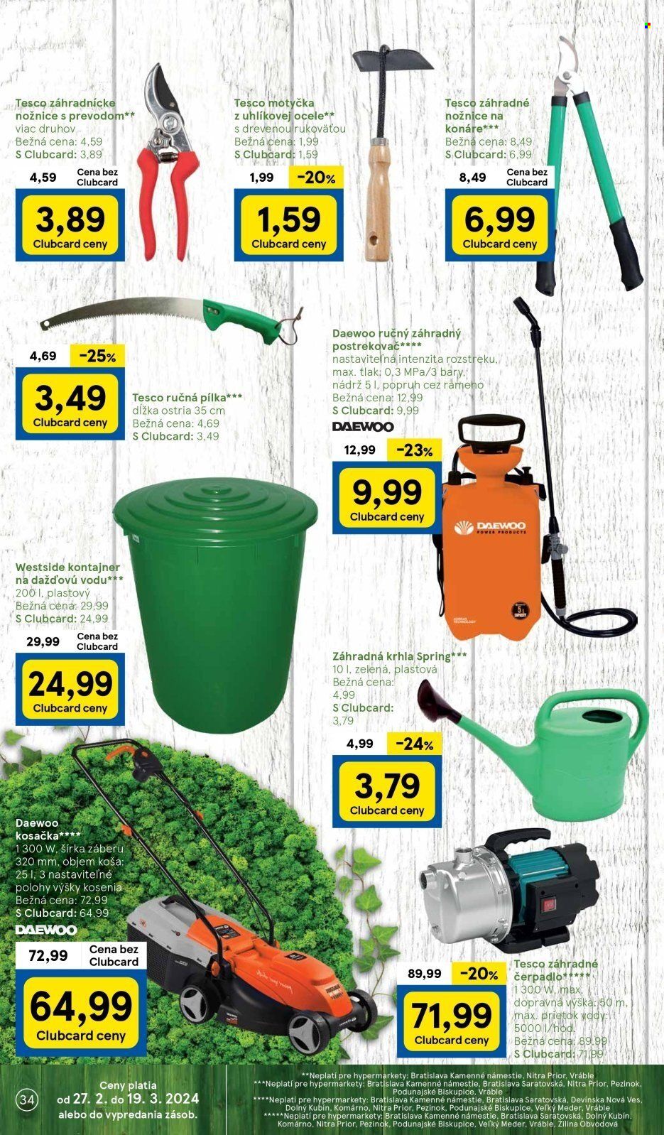 Leták TESCO - 13.3.2024 - 19.3.2024. Strana 34