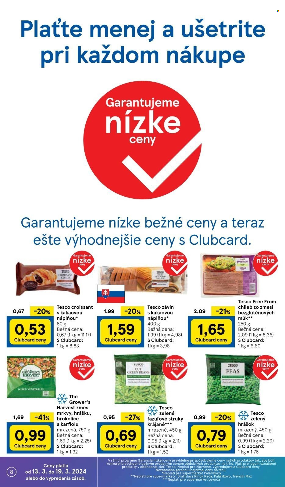 Leták TESCO supermarket - 13.3.2024 - 19.3.2024. Strana 8