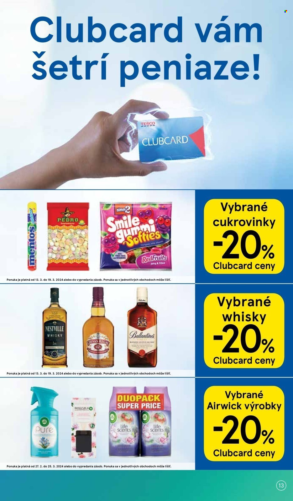 Leták TESCO supermarket - 13.3.2024 - 19.3.2024. Strana 13