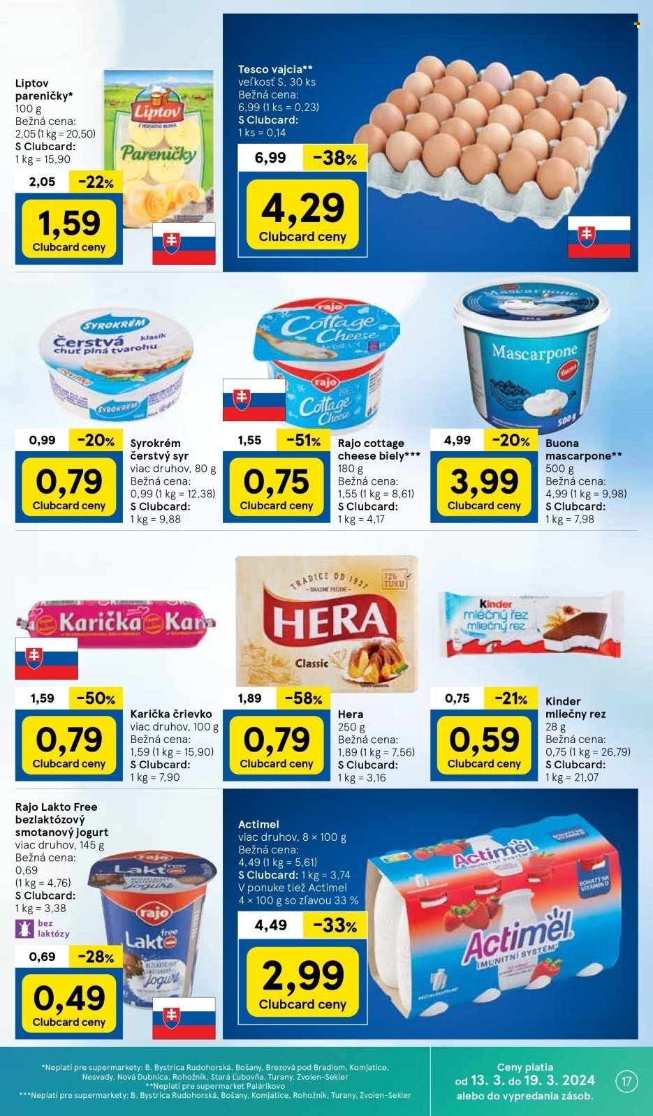 Leták TESCO supermarket - 13.3.2024 - 19.3.2024. Strana 17