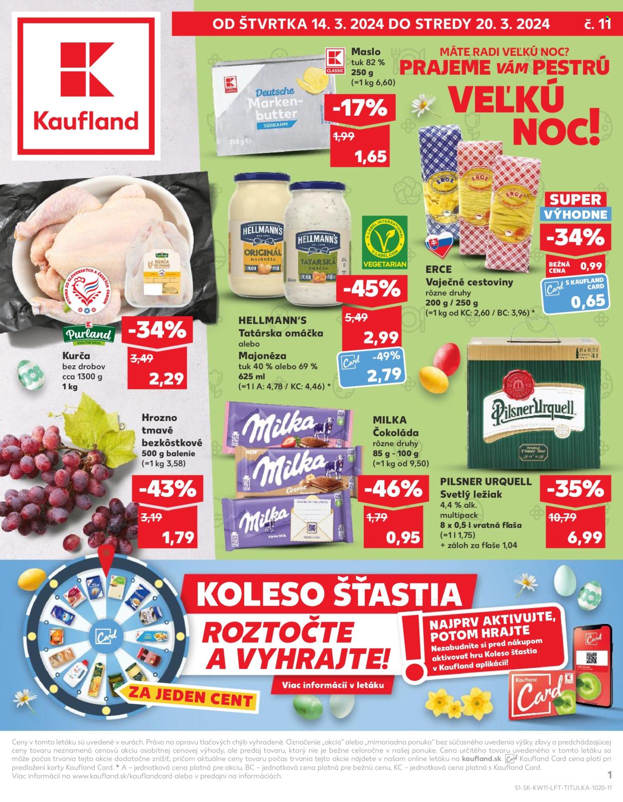 Leták Kaufland - 14.3.2024 - 20.3.2024. Strana 1