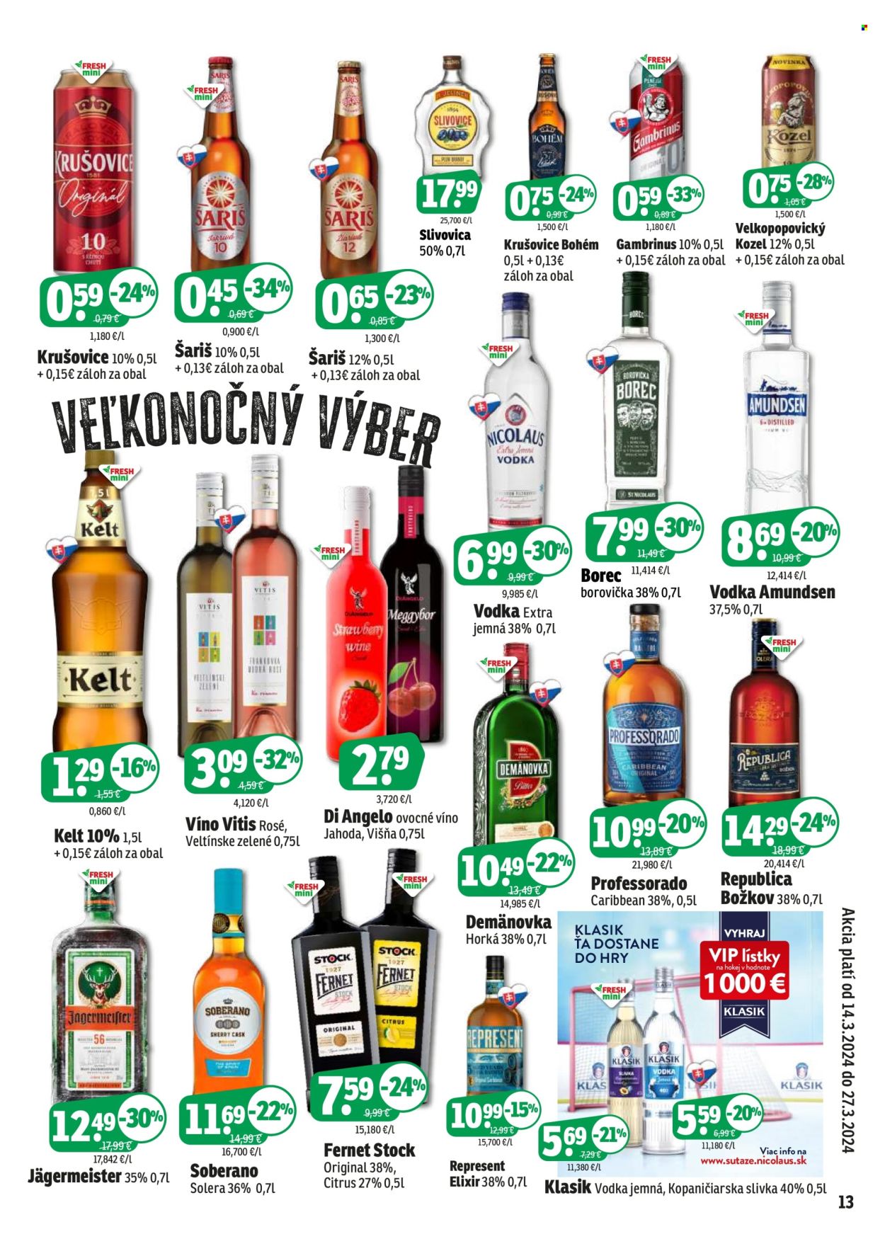Leták FRESH - 14.3.2024 - 27.3.2024. Strana 13