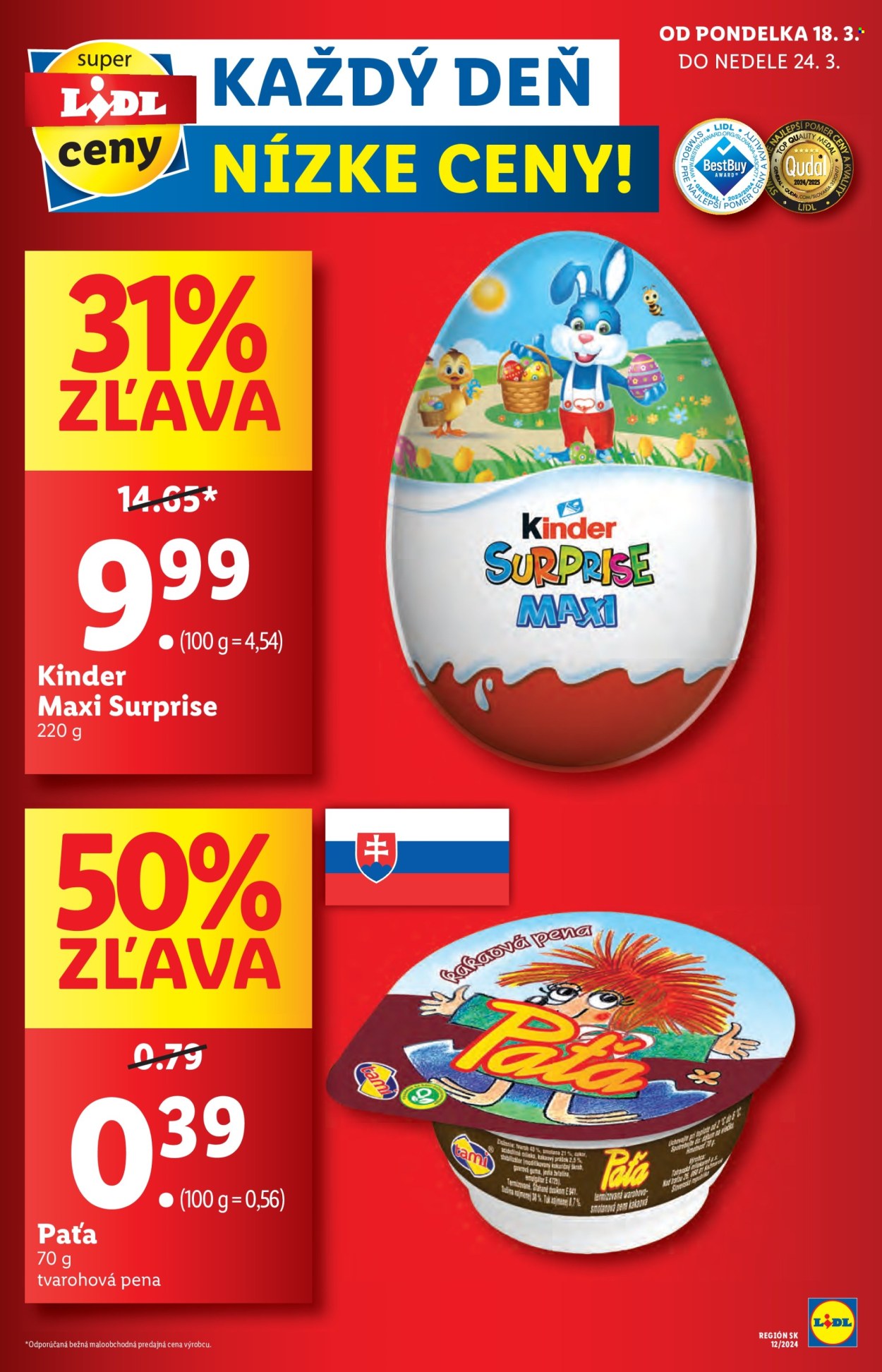 Leták Lidl - 18.3.2024 - 24.3.2024. Strana 4