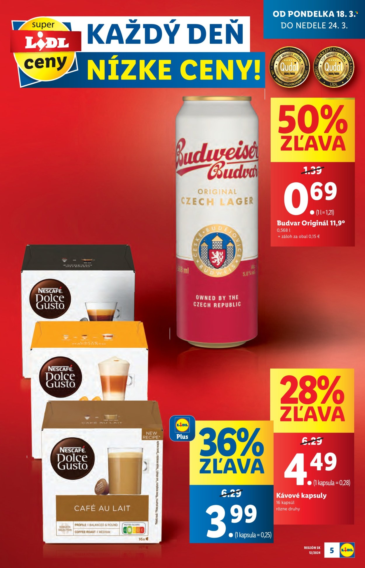 Leták Lidl - 18.3.2024 - 24.3.2024. Strana 7