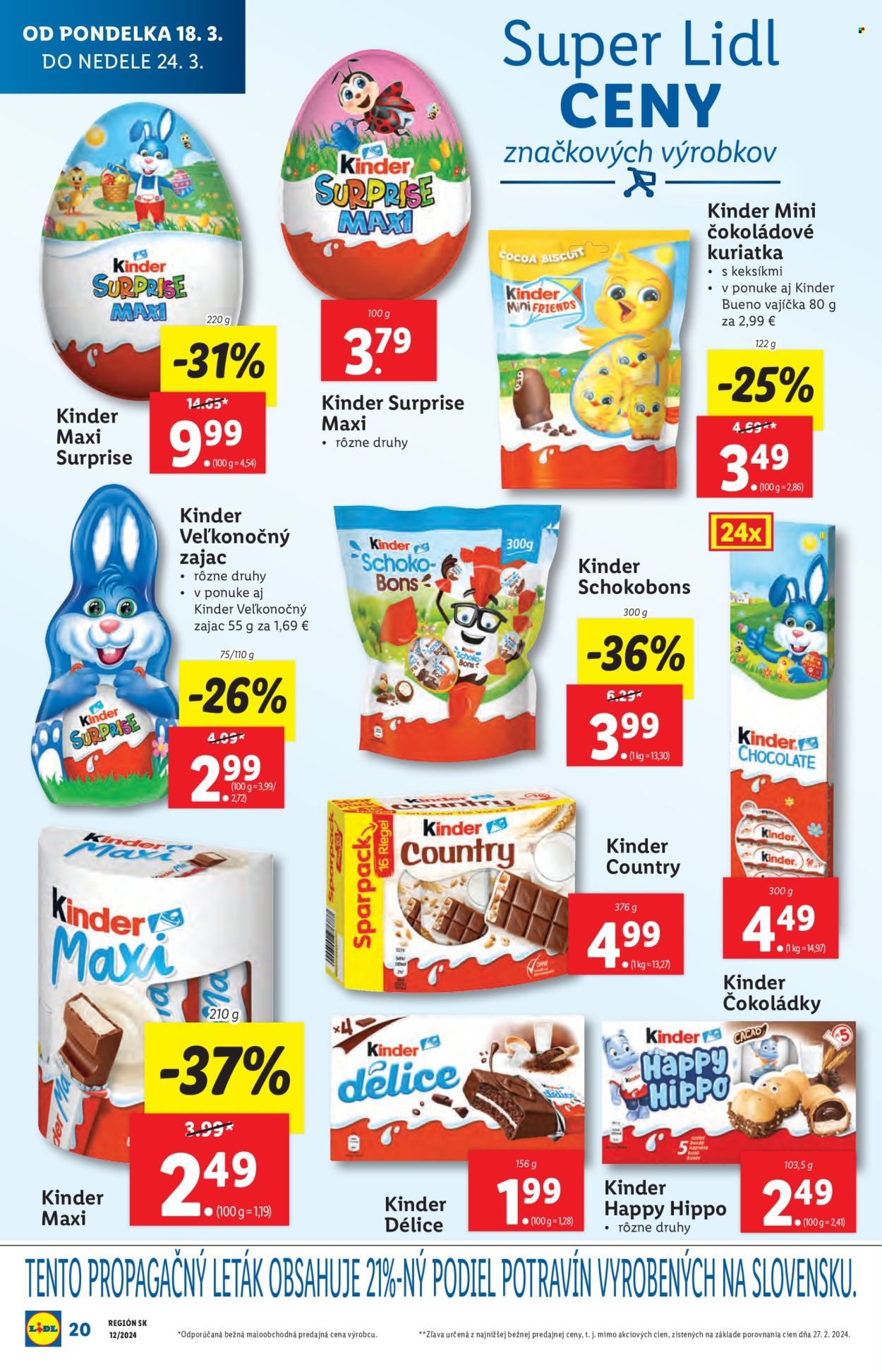 Leták Lidl - 18.3.2024 - 24.3.2024. Strana 32