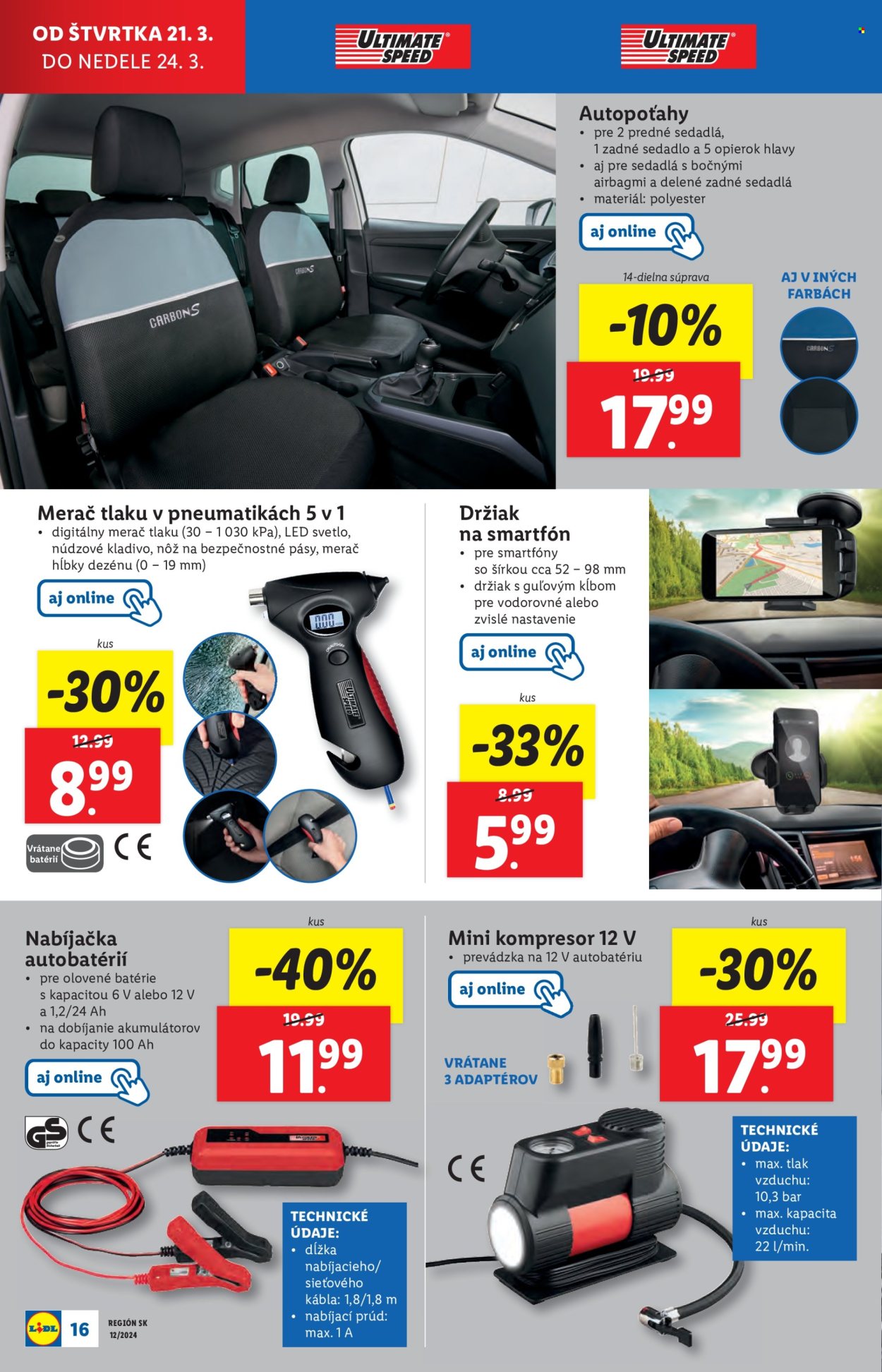 Leták Lidl - 18.3.2024 - 24.3.2024. Strana 16