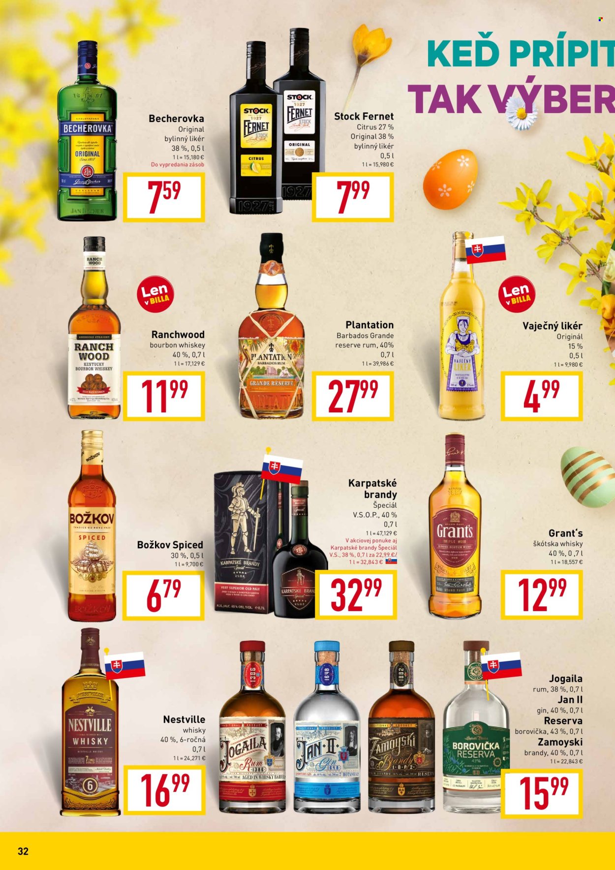 Leták Billa - 13.3.2024 - 30.3.2024. Strana 32
