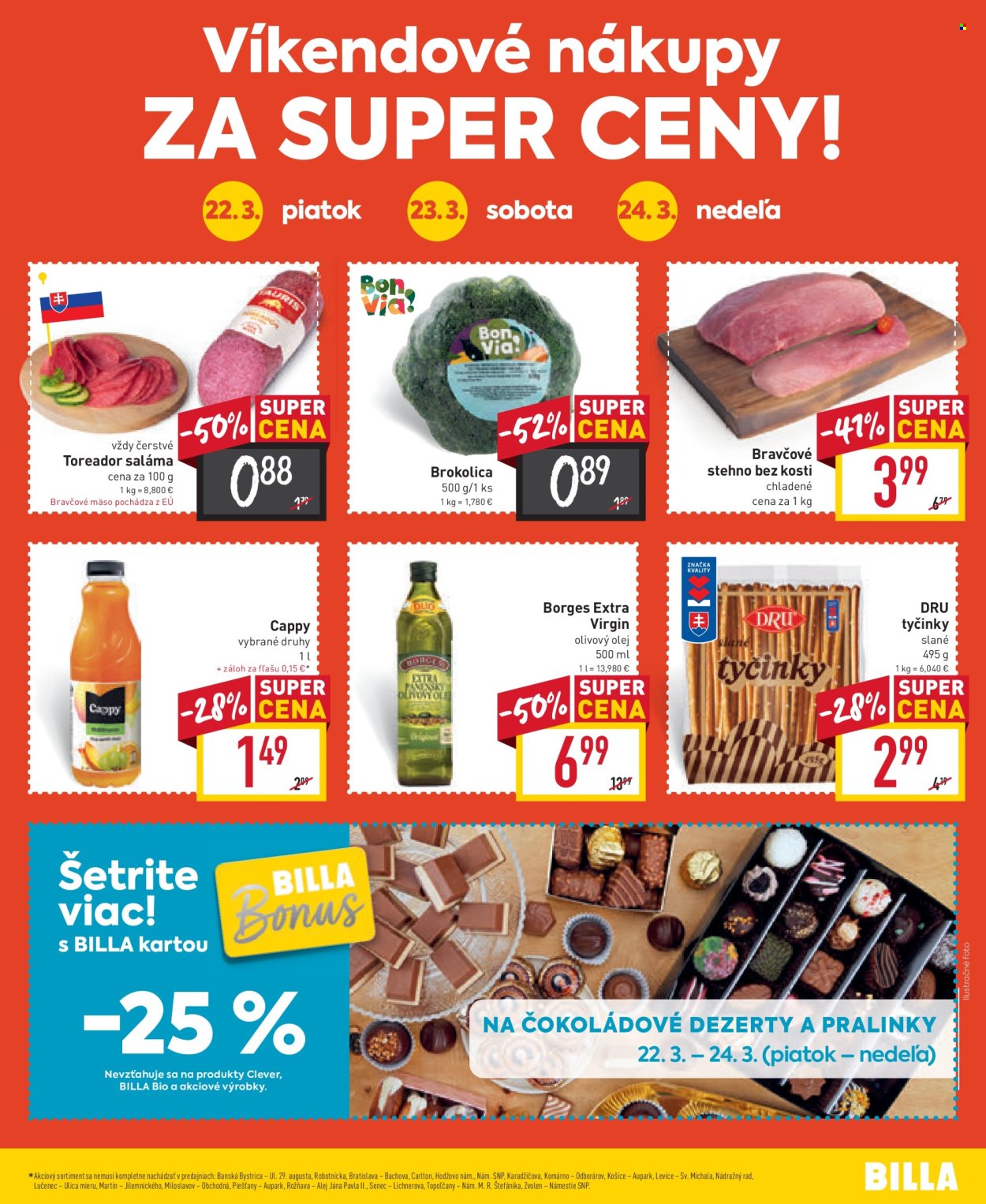 Leták Billa - 20.3.2024 - 25.3.2024. Strana 9