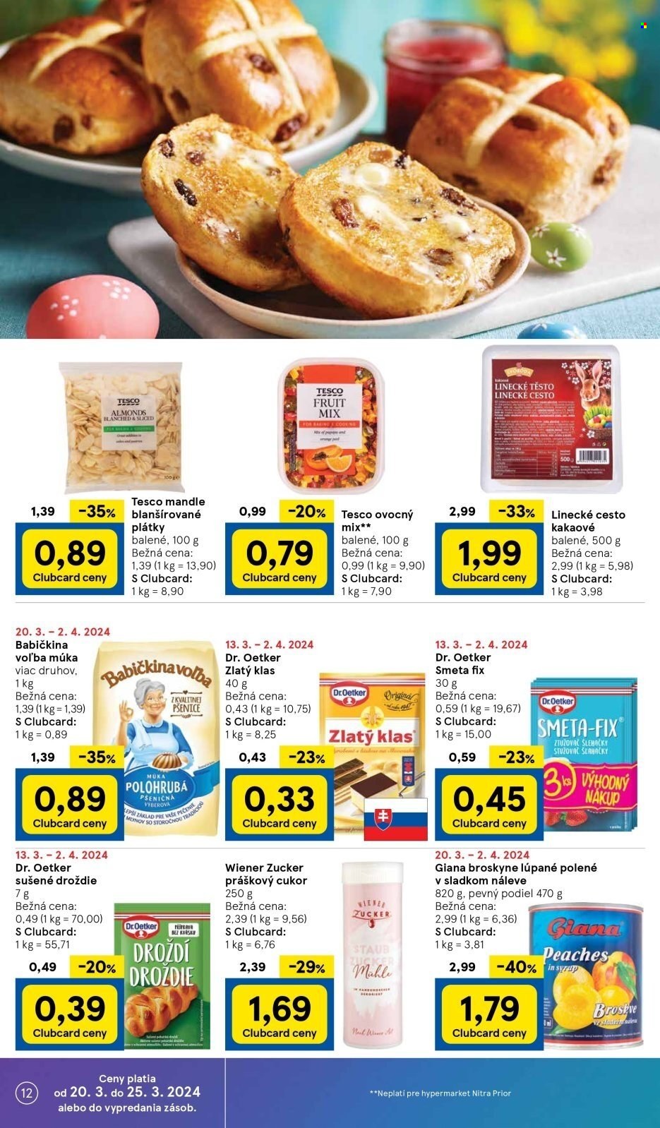 Leták TESCO - 20.3.2024 - 25.3.2024. Strana 12