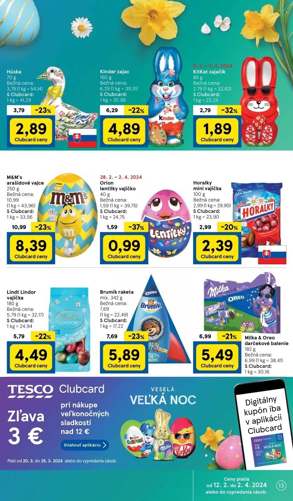 Leták TESCO - 20.3.2024 - 25.3.2024. Strana 13