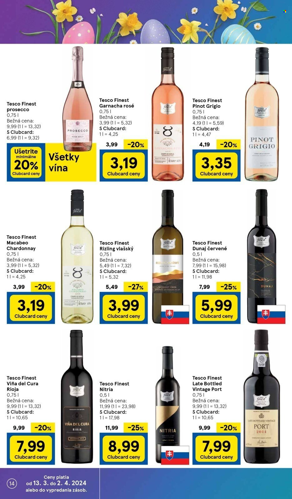 Leták TESCO - 20.3.2024 - 25.3.2024. Strana 14
