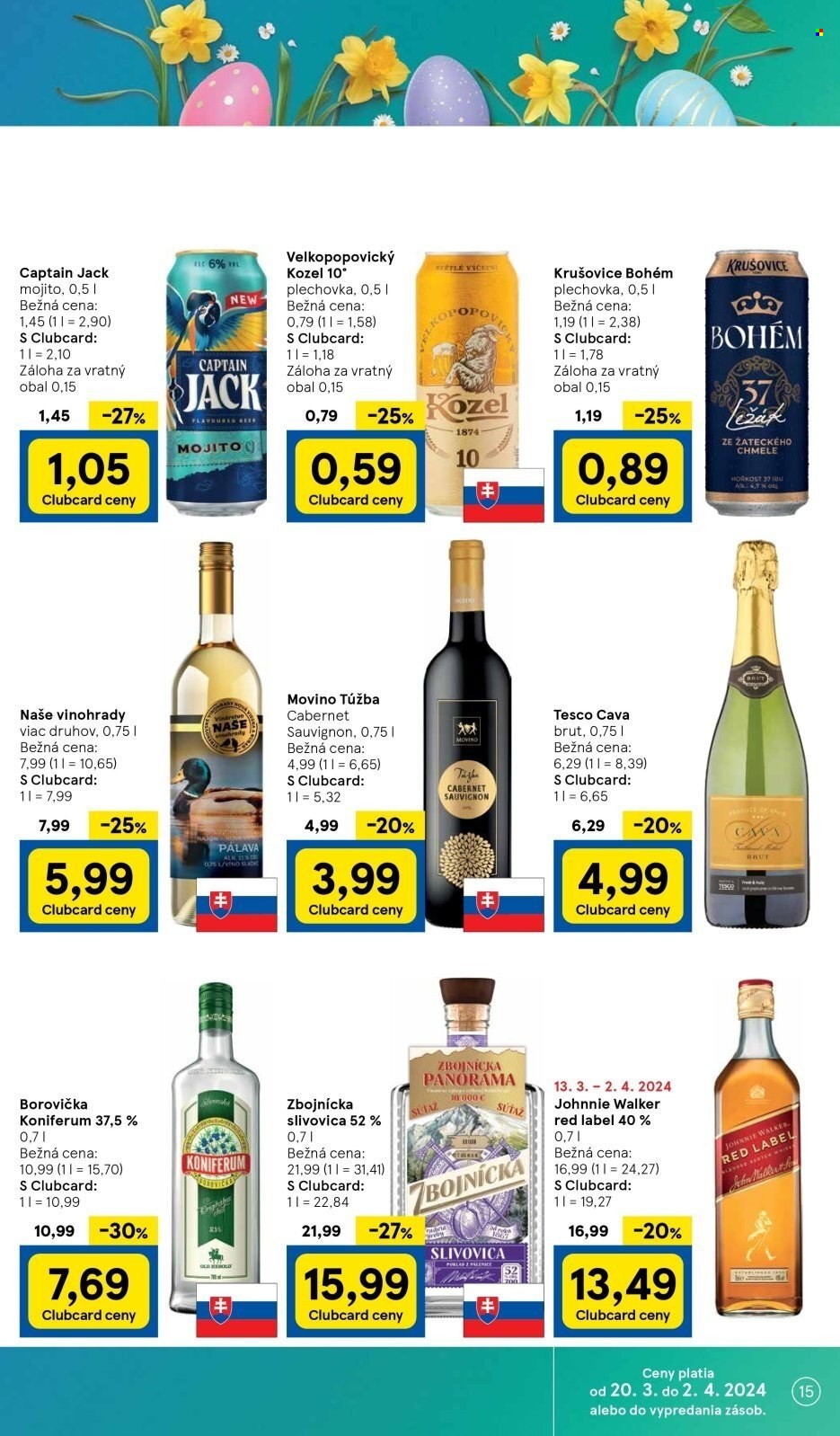 Leták TESCO - 20.3.2024 - 25.3.2024. Strana 15