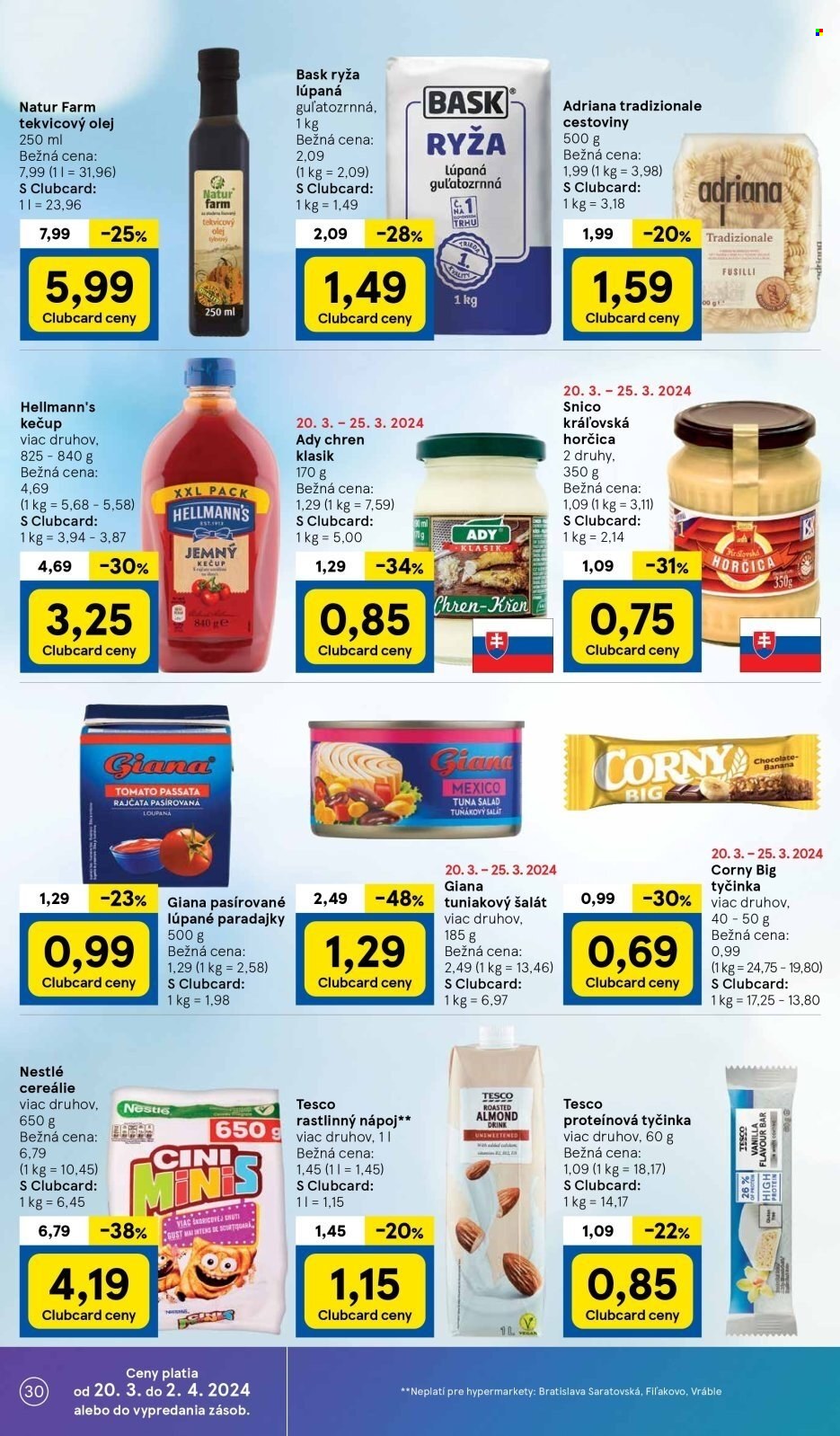 Leták TESCO - 20.3.2024 - 25.3.2024. Strana 30