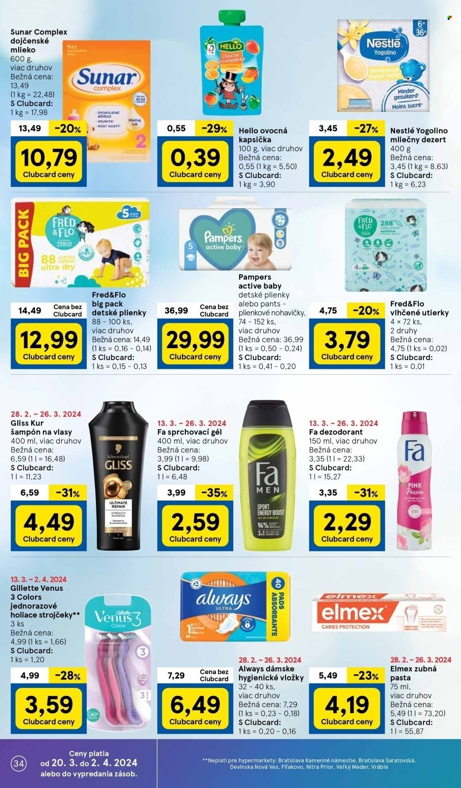 Leták TESCO - 20.3.2024 - 25.3.2024. Strana 34