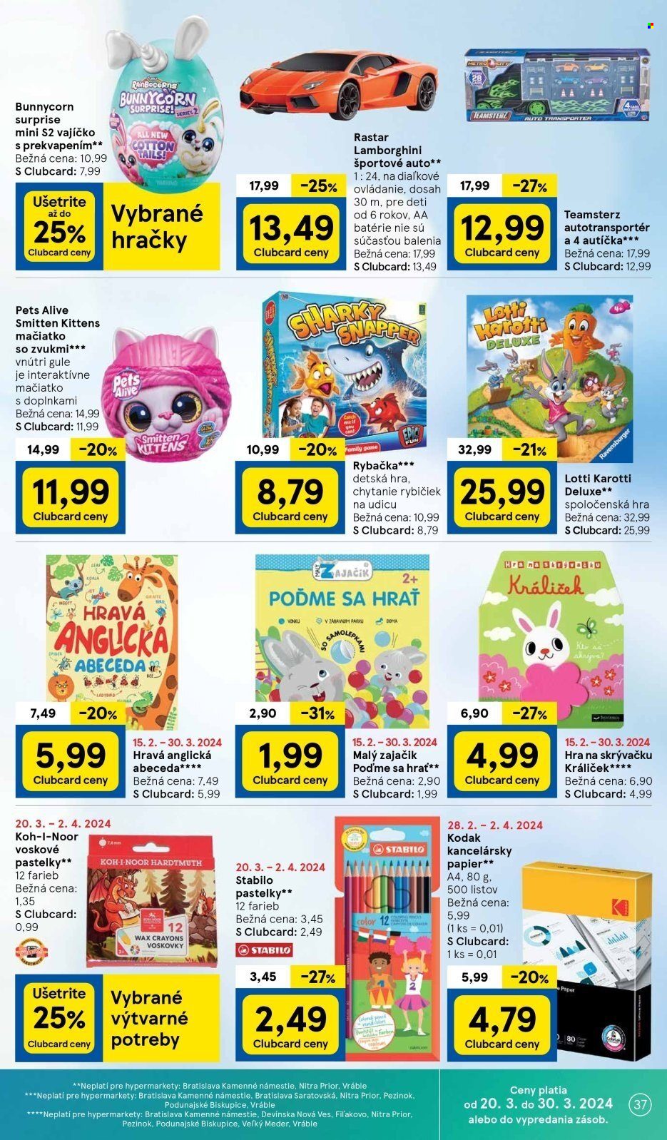Leták TESCO - 20.3.2024 - 25.3.2024. Strana 37
