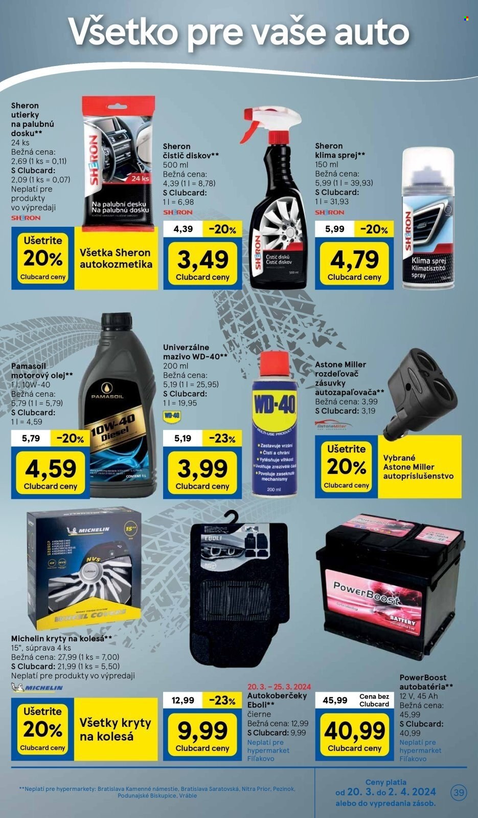 Leták TESCO - 20.3.2024 - 25.3.2024. Strana 39