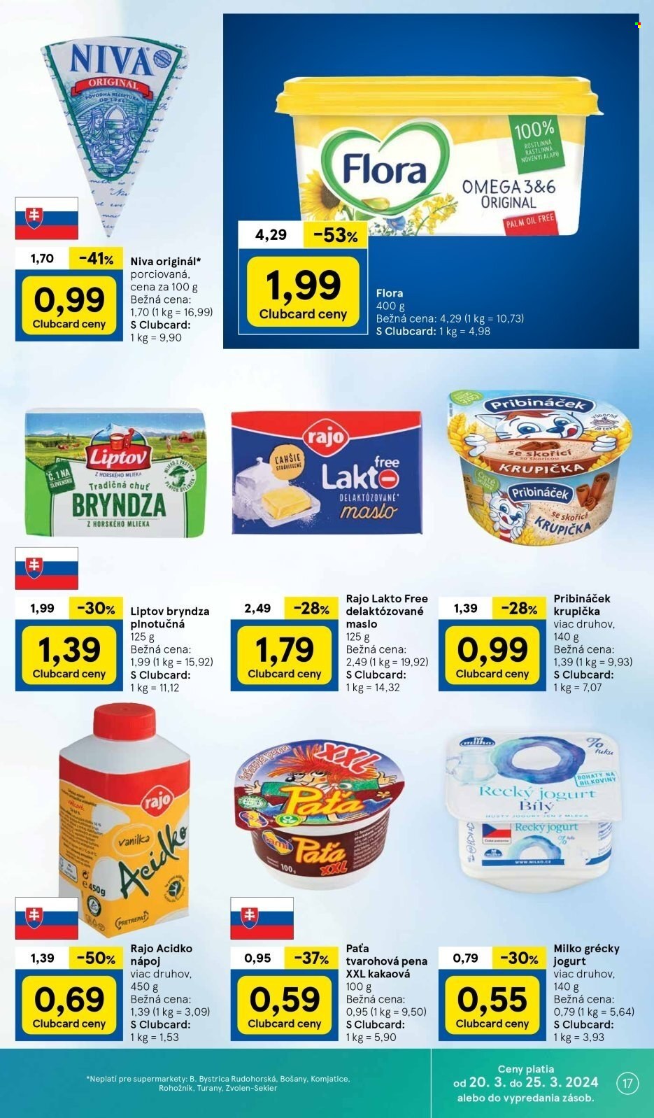 Leták TESCO supermarket - 20.3.2024 - 25.3.2024. Strana 17