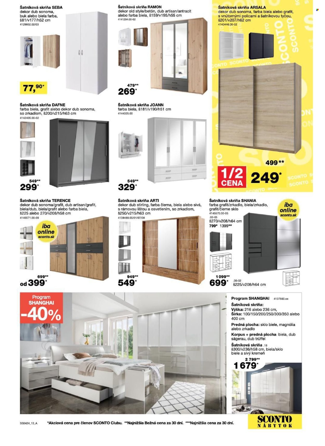 Leták Sconto nábytok - 20.3.2024 - 9.4.2024. Strana 13