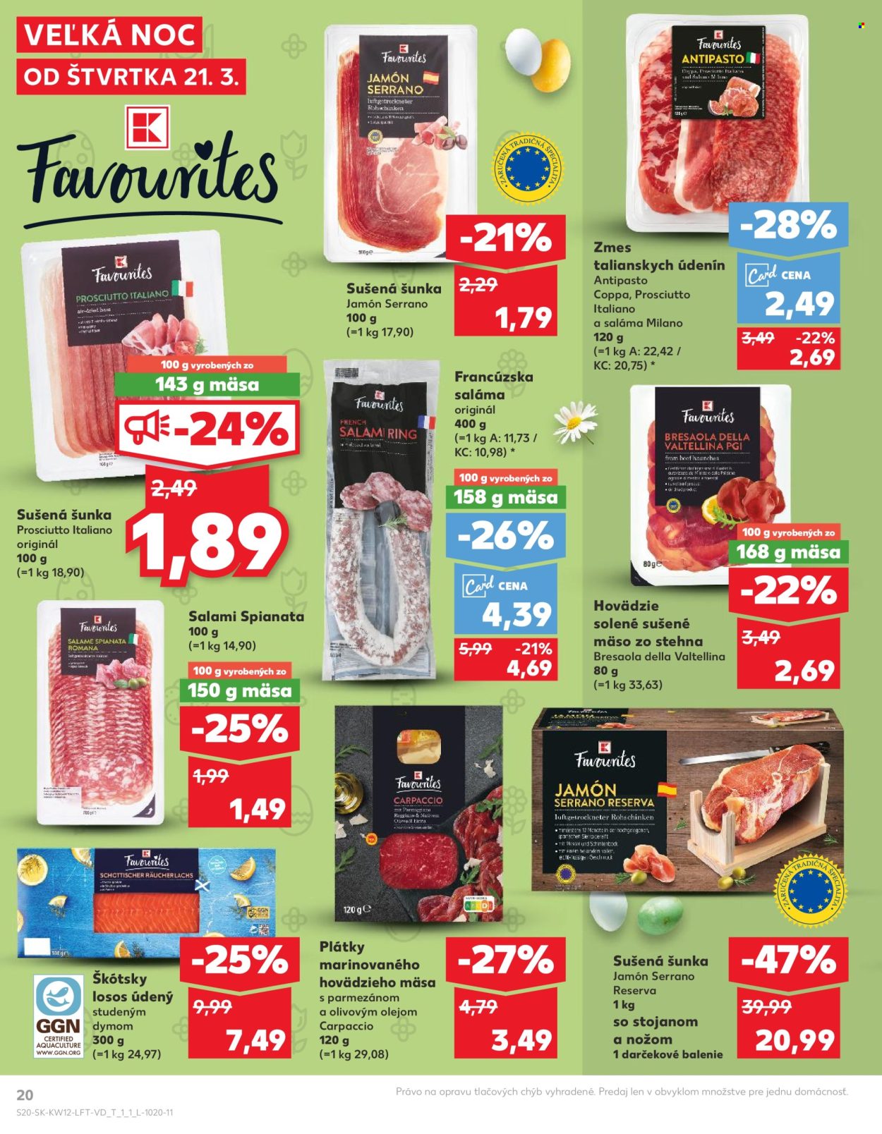 Leták Kaufland - 21.3.2024 - 27.3.2024. Strana 20