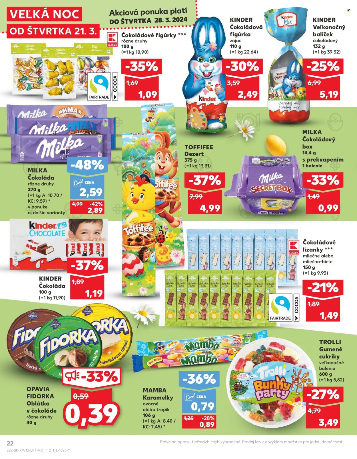 Leták Kaufland - 21.3.2024 - 27.3.2024. Strana 22