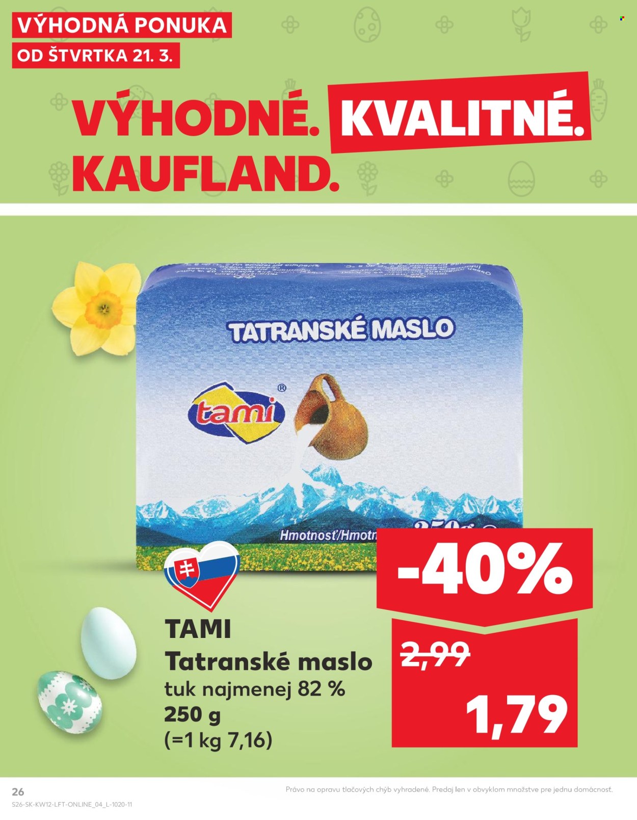 Leták Kaufland - 21.3.2024 - 27.3.2024. Strana 26