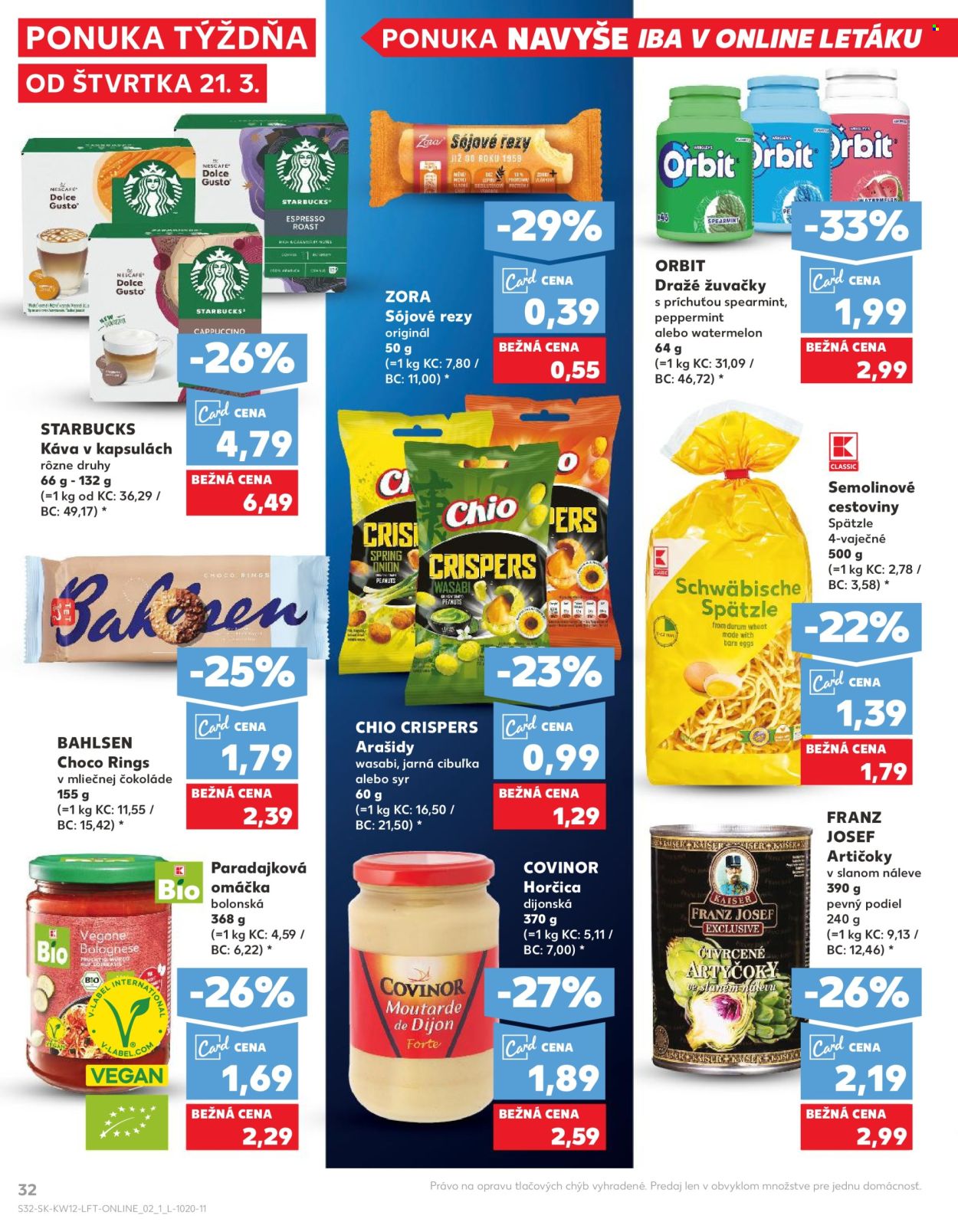 Leták Kaufland - 21.3.2024 - 27.3.2024. Strana 32