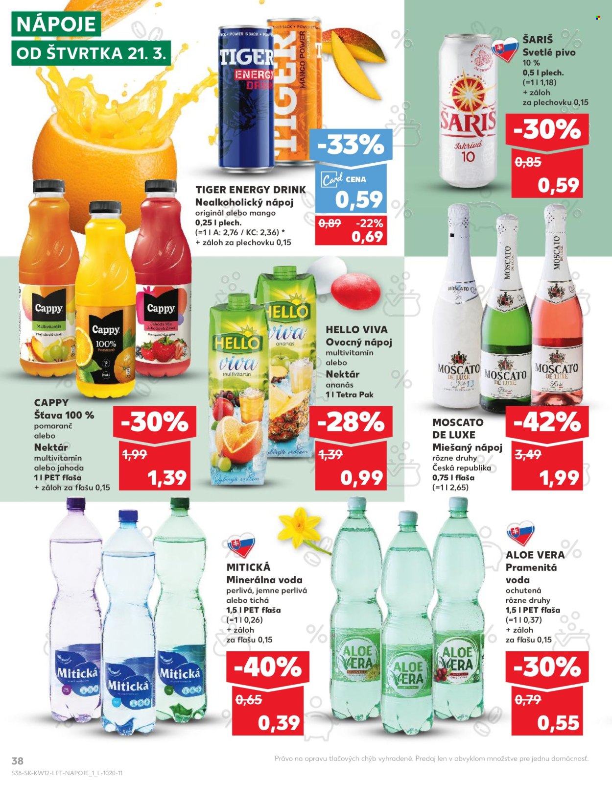 Leták Kaufland - 21.3.2024 - 27.3.2024. Strana 38