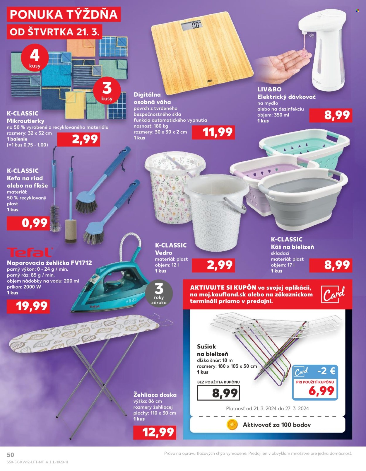 Leták Kaufland - 21.3.2024 - 27.3.2024. Strana 50
