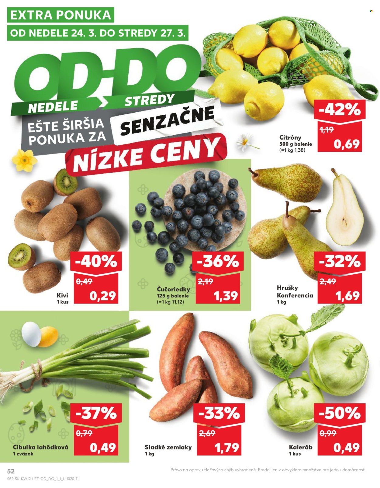 Leták Kaufland - 21.3.2024 - 27.3.2024. Strana 52