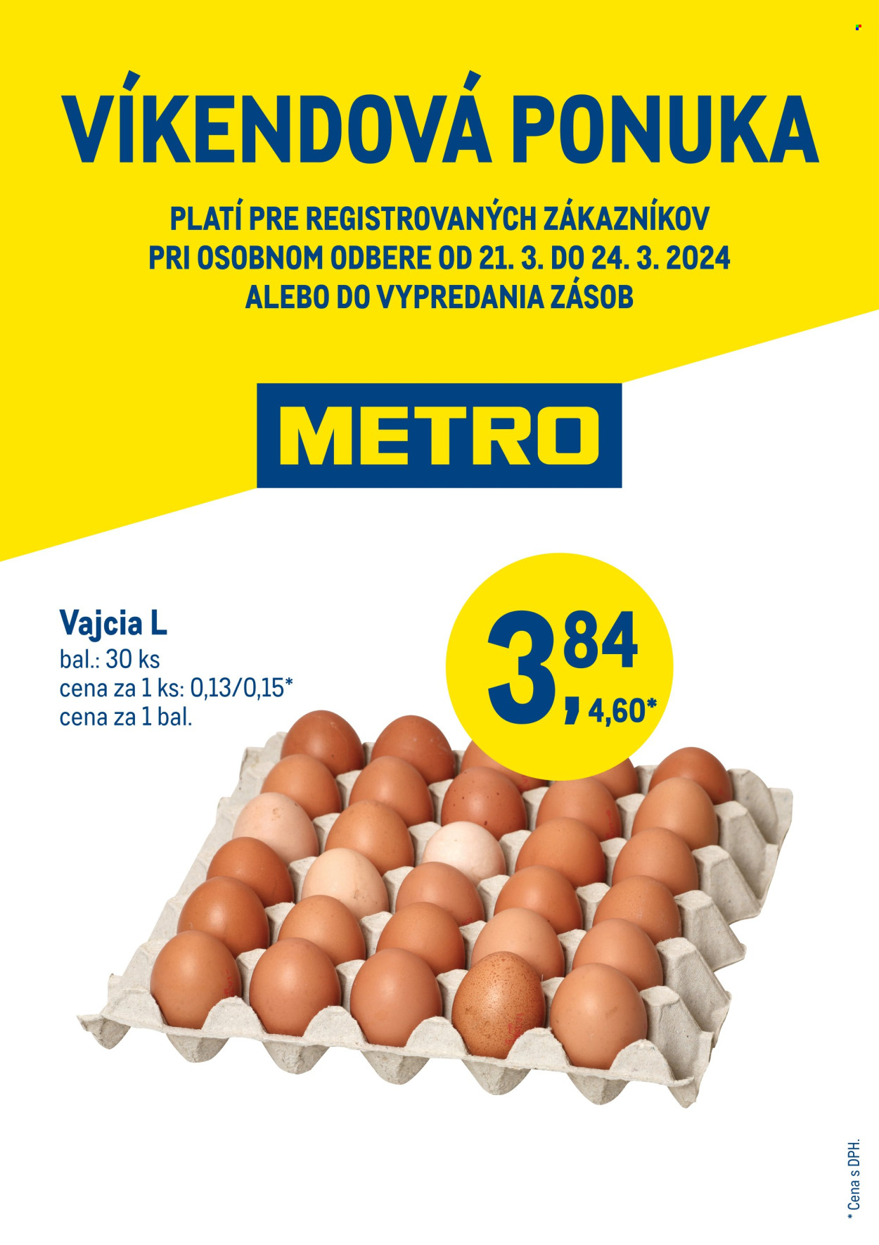 Leták Metro - 21.3.2024 - 24.3.2024. Strana 1