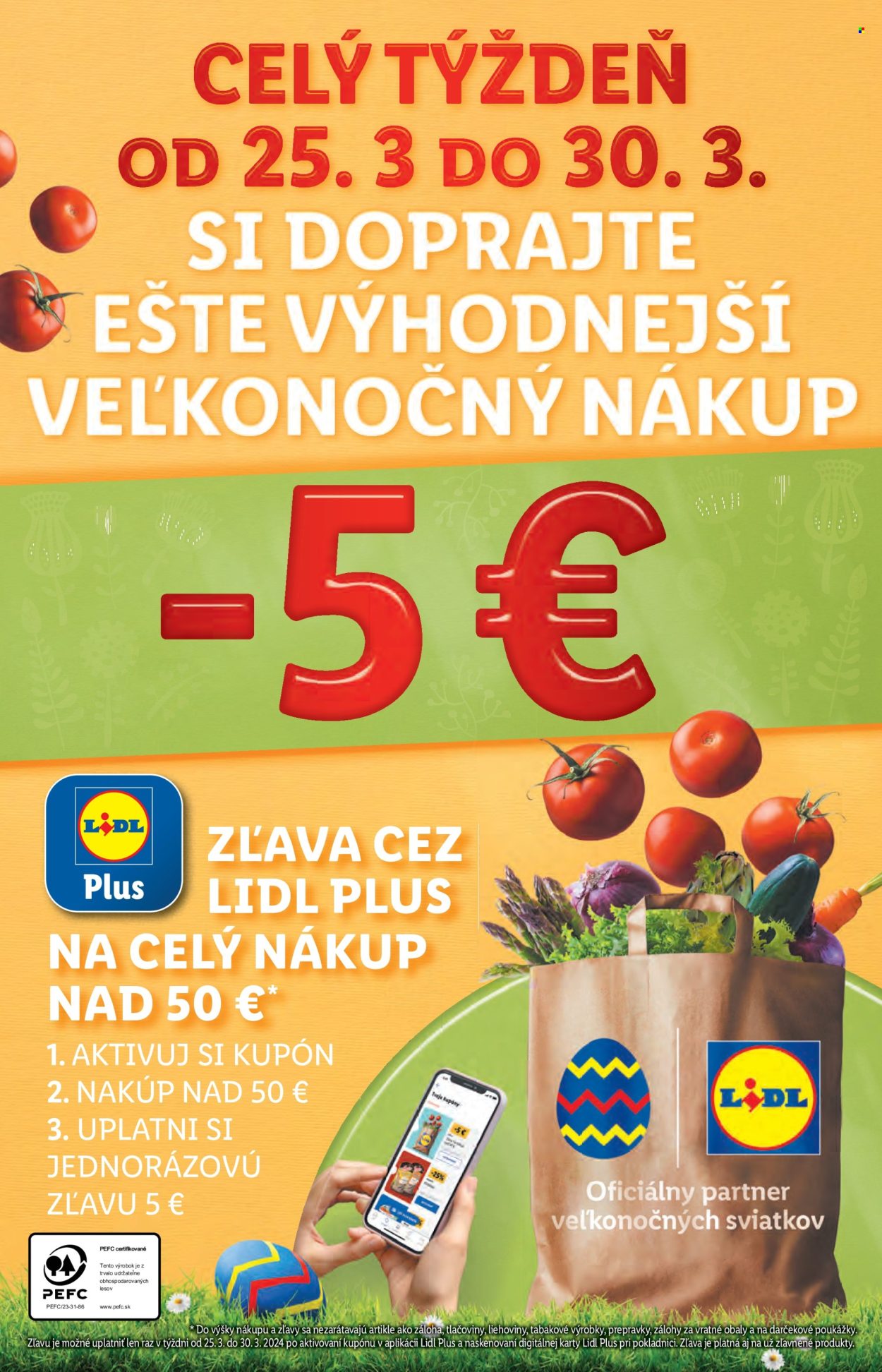 Leták Lidl - 25.3.2024 - 30.3.2024. Strana 3