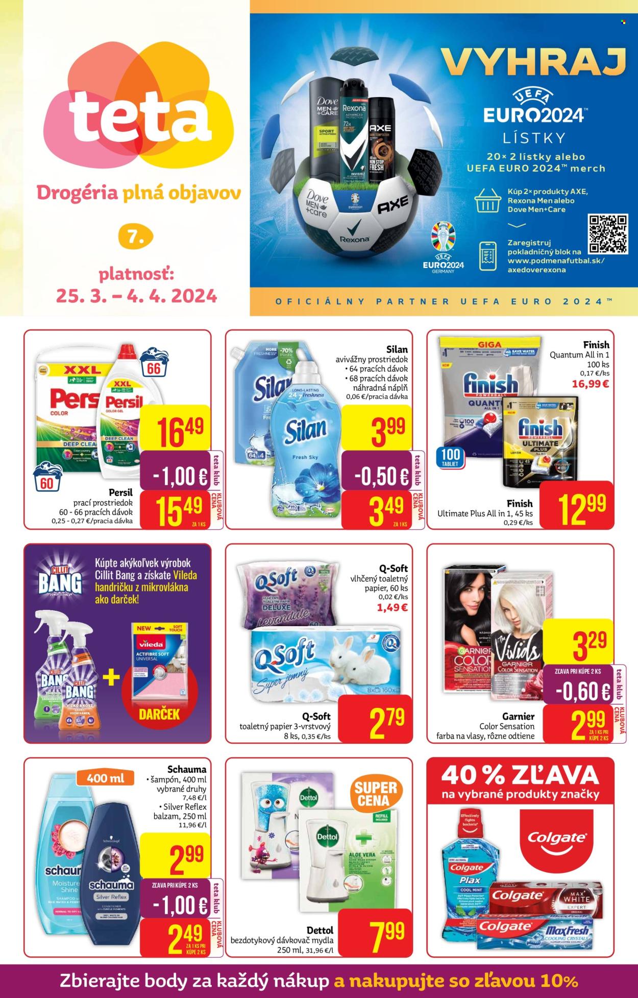Leták Teta drogerie - 25.3.2024 - 4.4.2024. Strana 1