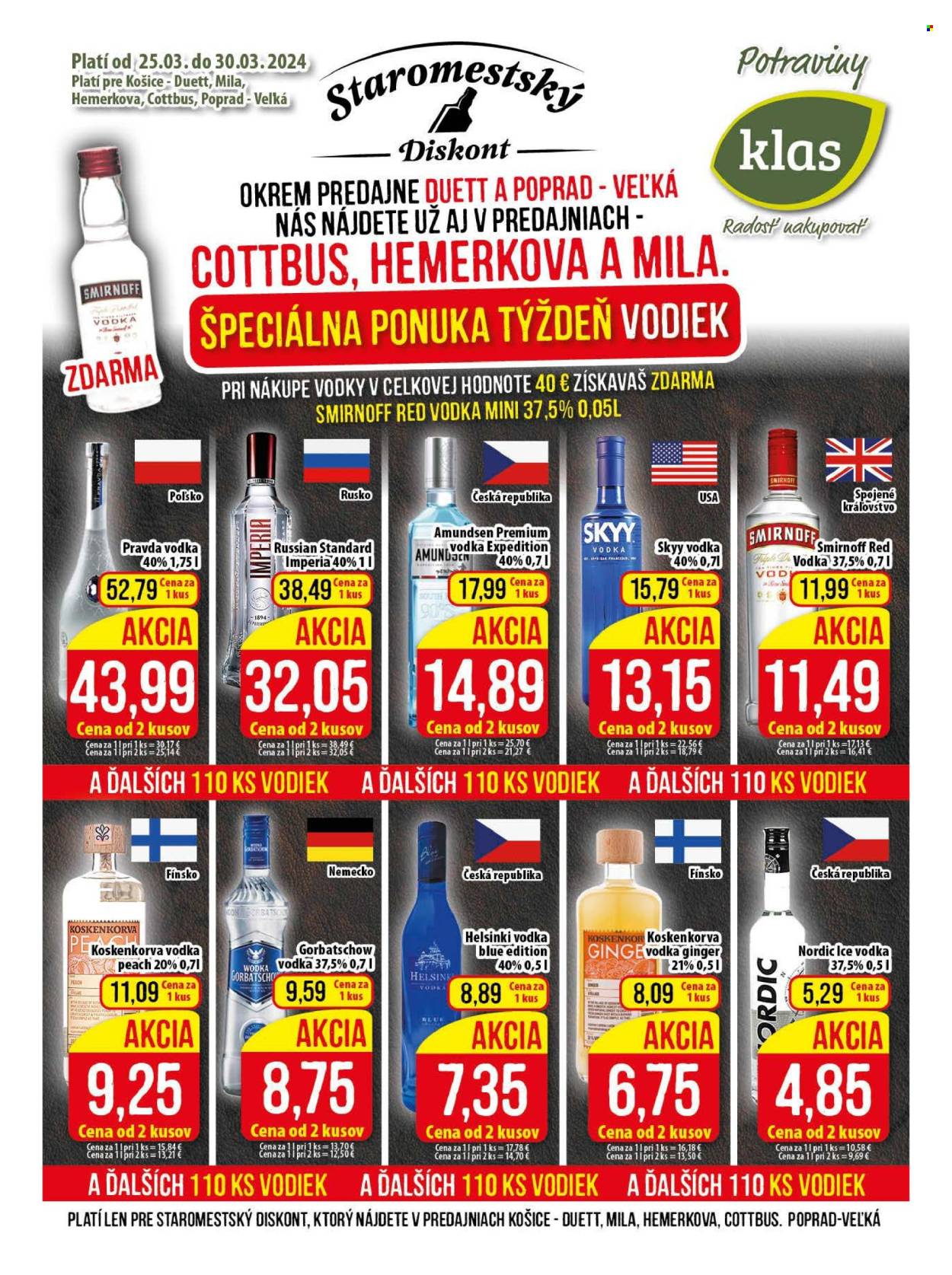 Leták Klas - 25.3.2024 - 30.3.2024. Strana 1