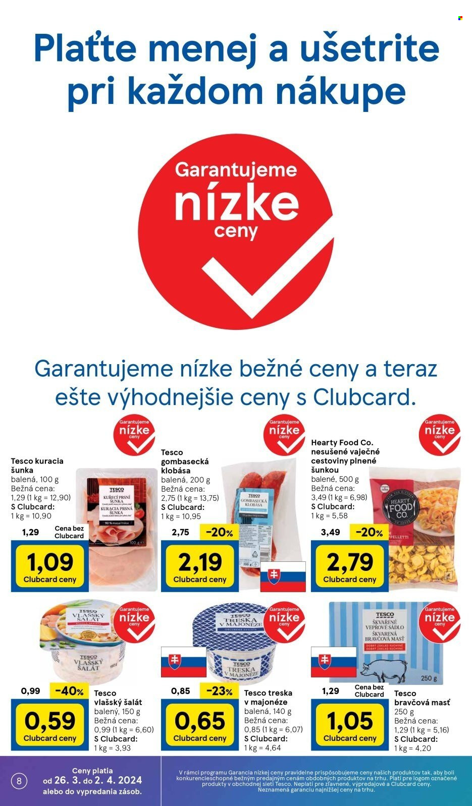 Leták TESCO - 26.3.2024 - 2.4.2024. Strana 8