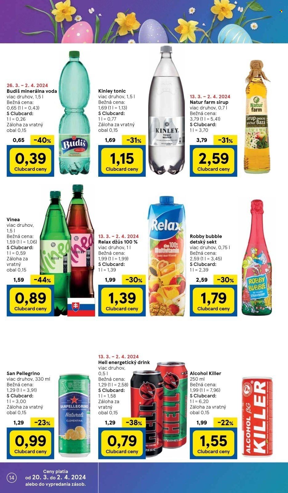 Leták TESCO - 26.3.2024 - 2.4.2024. Strana 14
