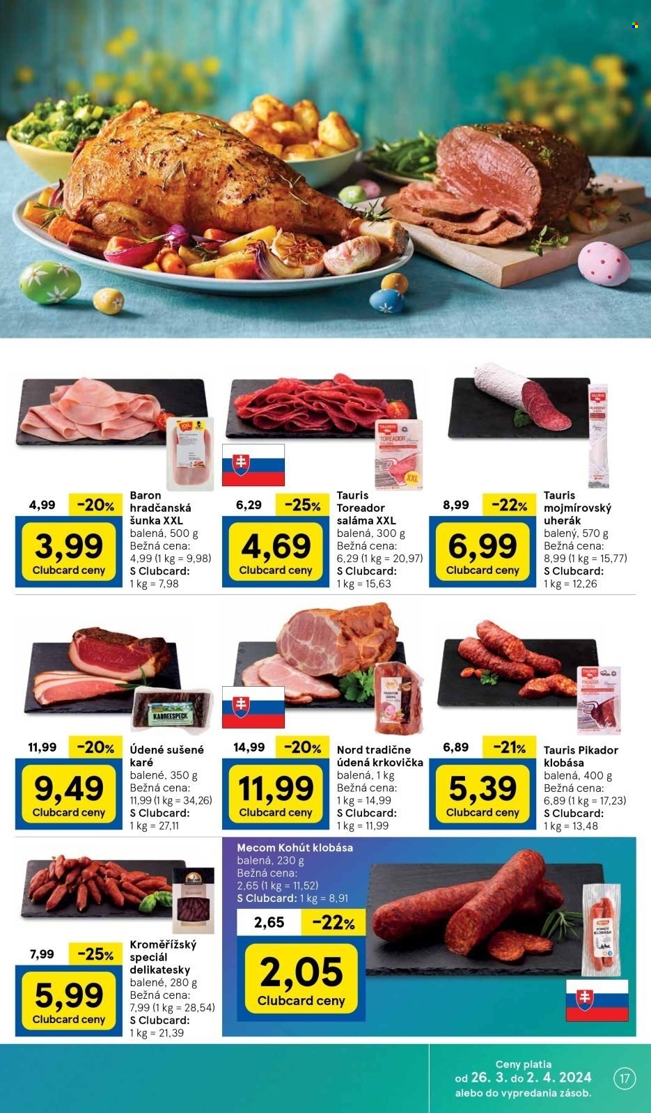 Leták TESCO - 26.3.2024 - 2.4.2024. Strana 17