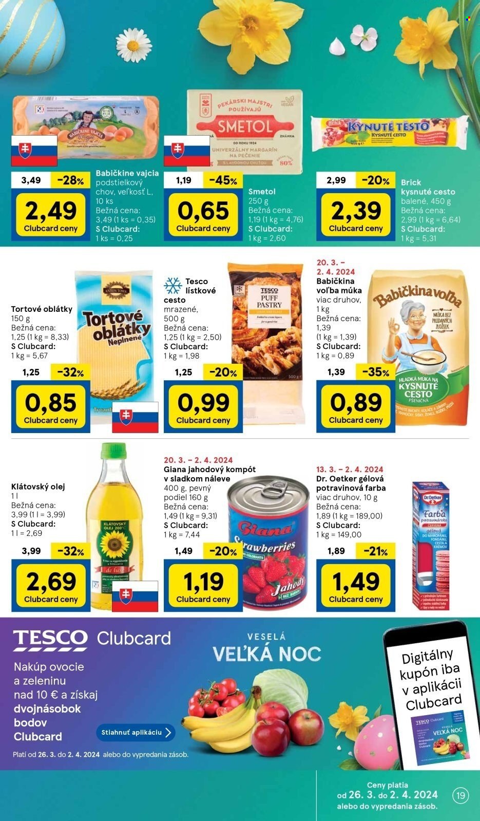 Leták TESCO - 26.3.2024 - 2.4.2024. Strana 19