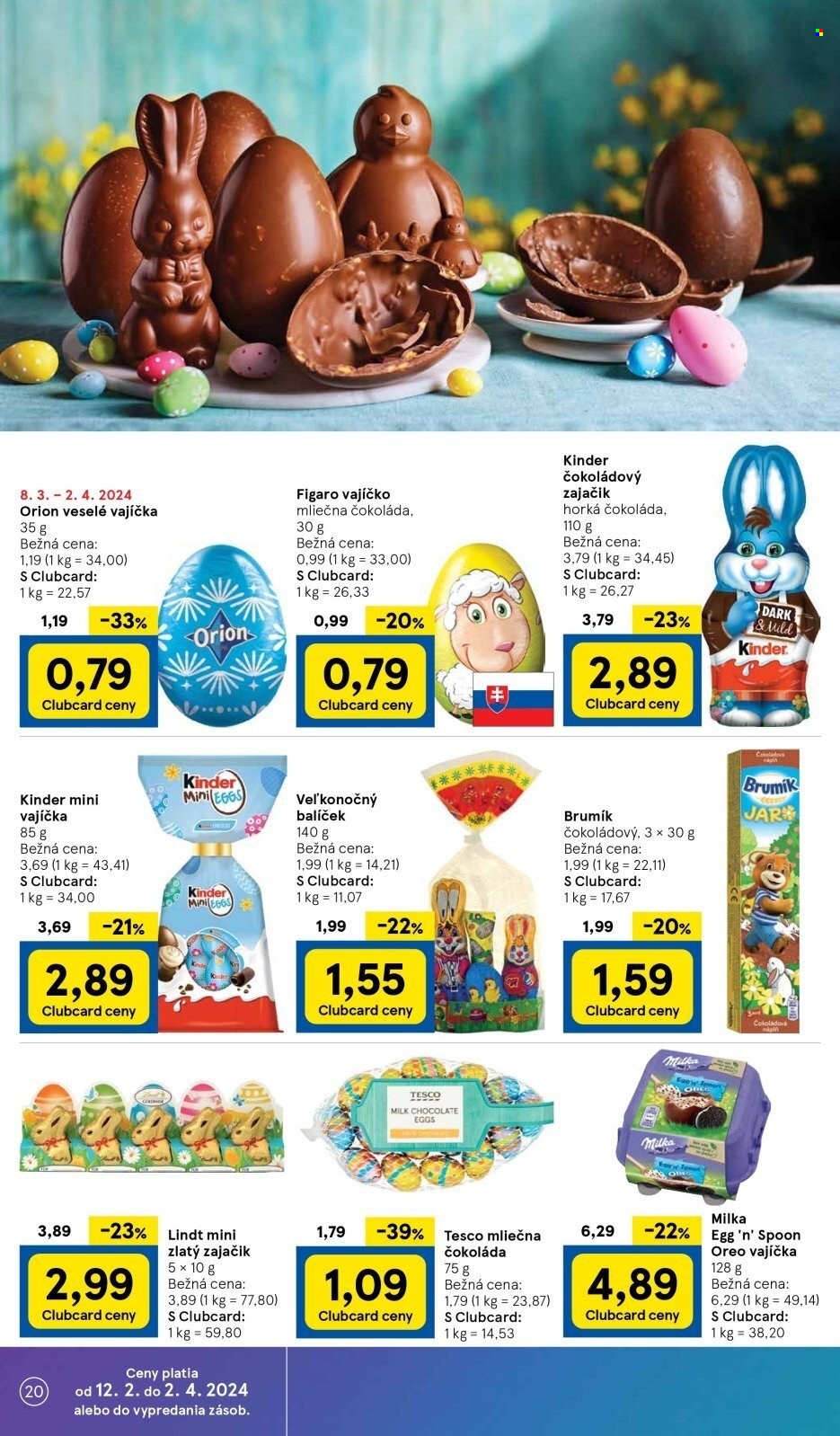 Leták TESCO - 26.3.2024 - 2.4.2024. Strana 20