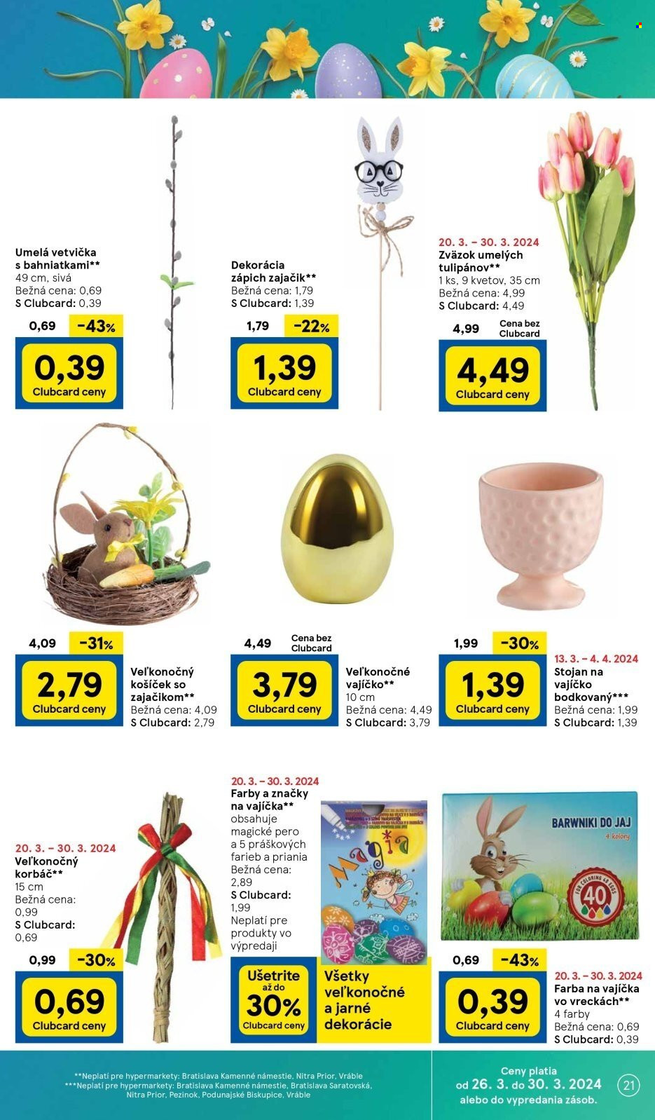 Leták TESCO - 26.3.2024 - 2.4.2024. Strana 21