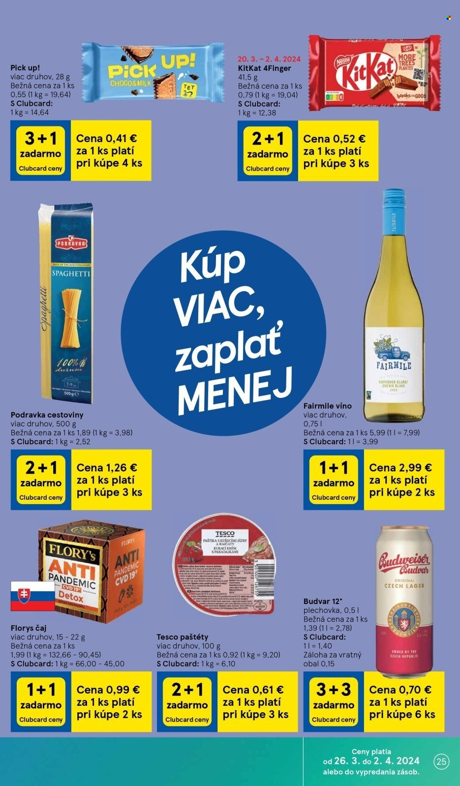 Leták TESCO - 26.3.2024 - 2.4.2024. Strana 25