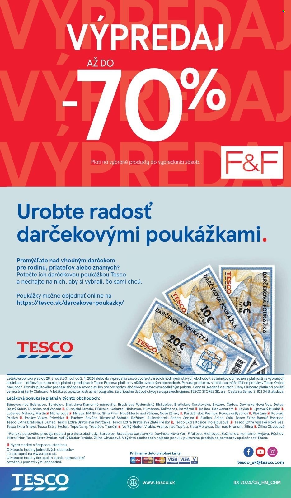 Leták TESCO - 26.3.2024 - 2.4.2024. Strana 33