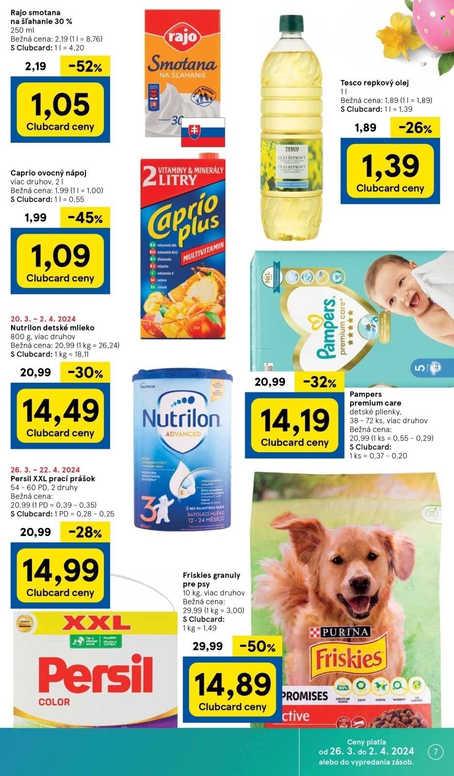 Leták TESCO supermarket - 26.3.2024 - 2.4.2024. Strana 7