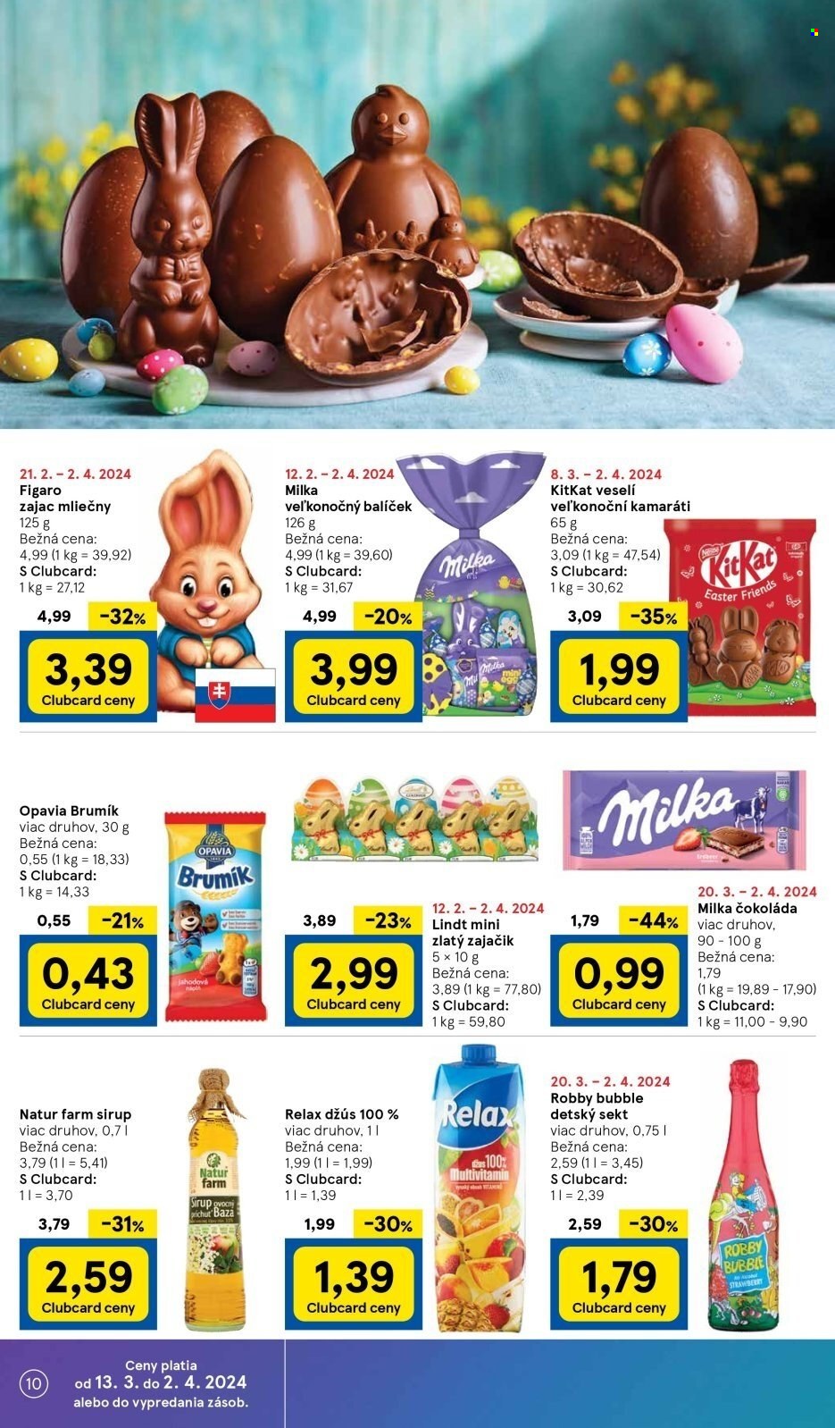 Leták TESCO supermarket - 26.3.2024 - 2.4.2024. Strana 10